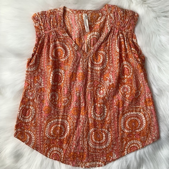 ANTHROPOLOGIE Summer Shell - Picture 8 of 10